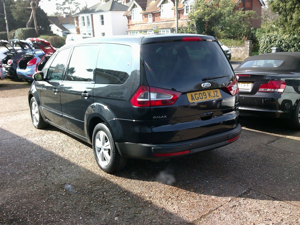 Ford Galaxy Mpv 2.0 Tdci Zetec 2009 AG09KJZ Black #4