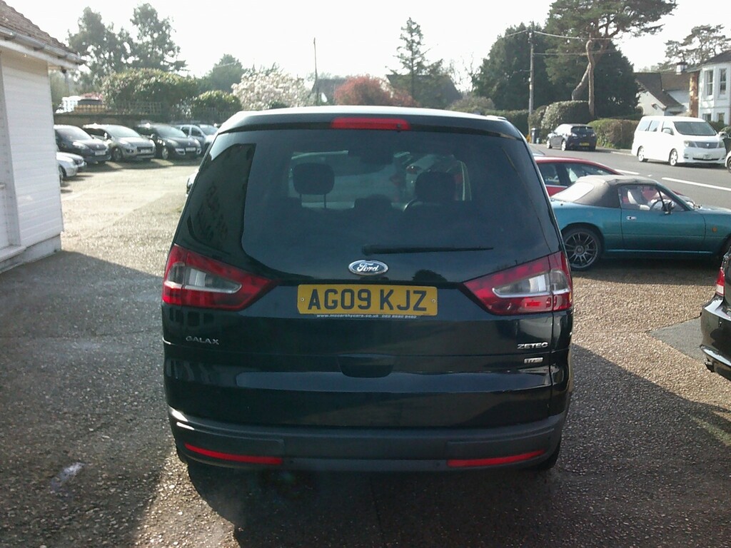Ford Galaxy Mpv 2.0 Tdci Zetec 2009 AG09KJZ Black #3