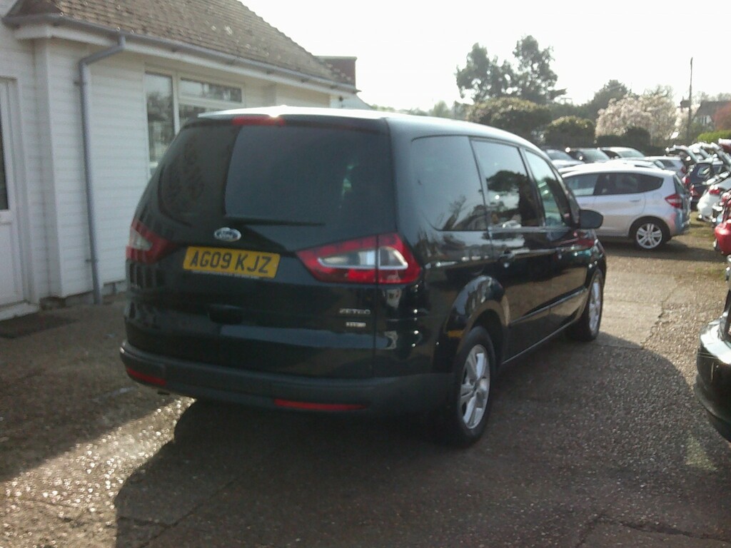 Ford Galaxy Mpv 2.0 Tdci Zetec 2009 AG09KJZ Black #2