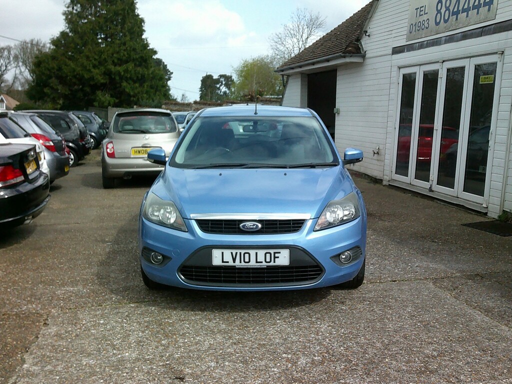Ford Focus Hatchback 1.6 Zetec 2010 LV10LOF Blue #6