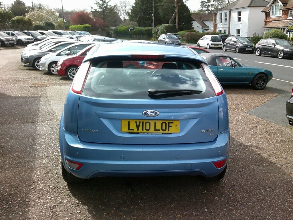 Ford Focus Hatchback 1.6 Zetec 2010 LV10LOF Blue #3