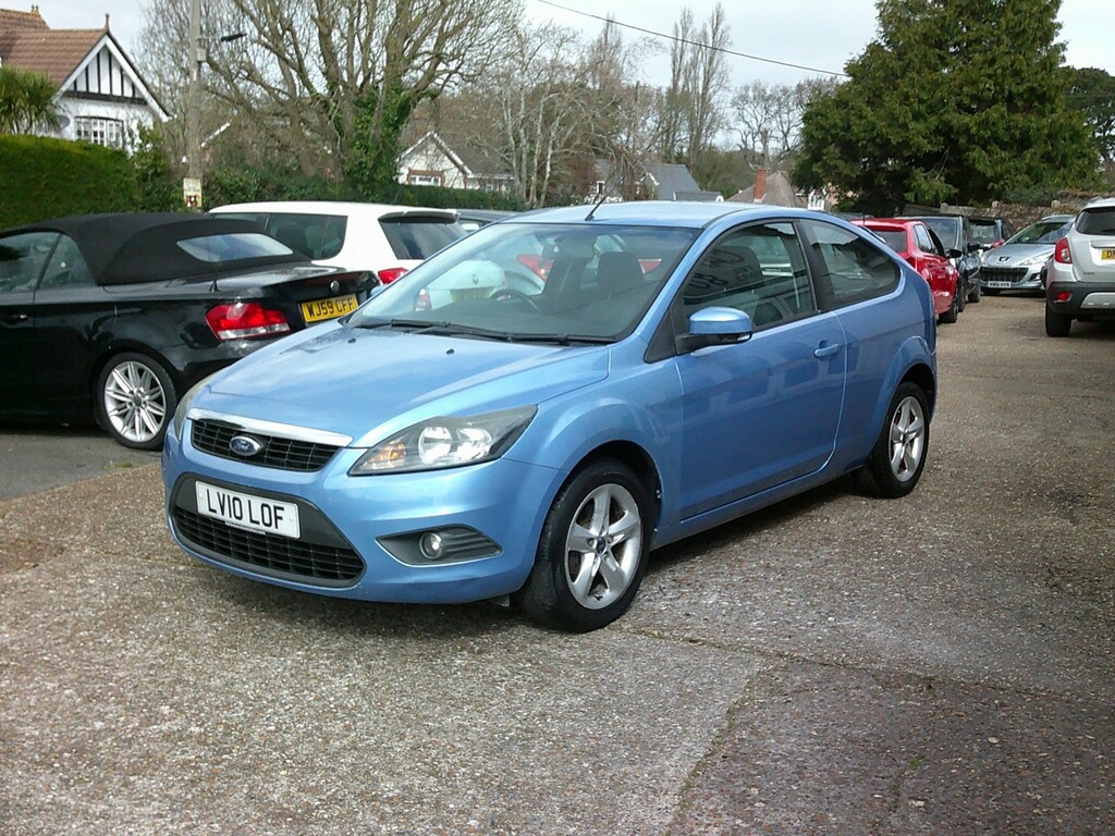 Ford Focus Hatchback 1.6 Zetec 2010 LV10LOF Blue #5