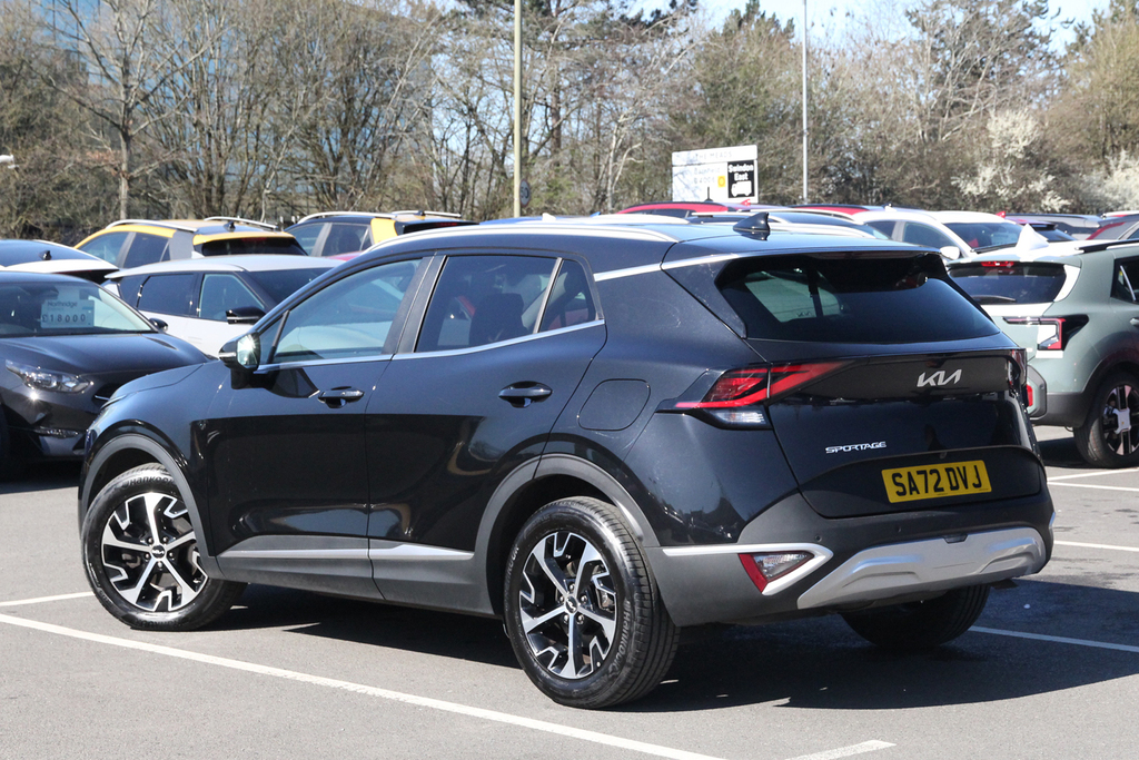 Kia Sportage 1.6 Crdi Isg 3 SA72DVJ Black #3