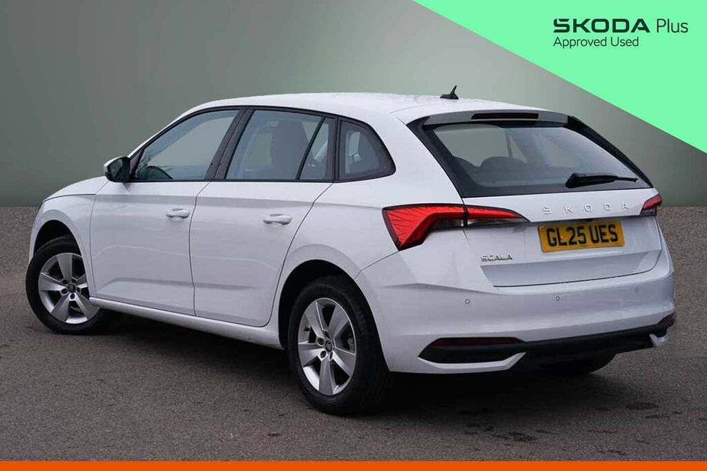 Skoda Scala 1.0 Tsi 116 Se Edition GL25UES White #3