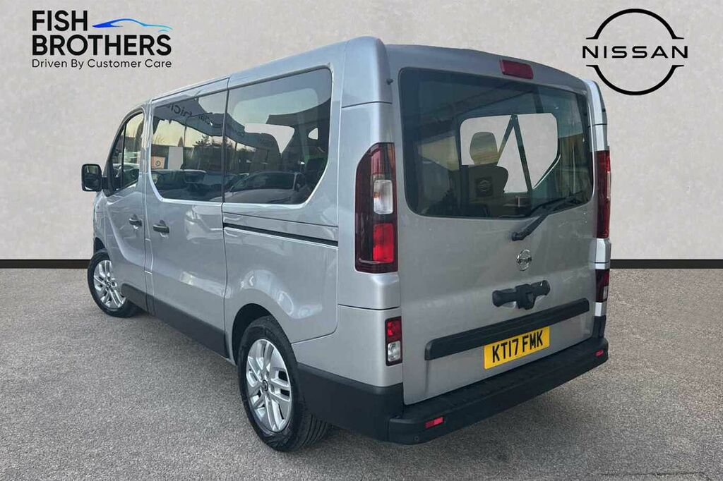 Nissan NV300 1.6 Dci 125Ps H1 Tekna Combi Van Silver #3
