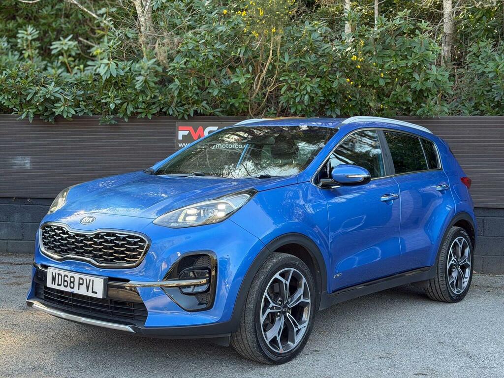 Kia Sportage 1.6 T-gdi Gt-line Dct Awd Euro 6 Ss WD68PVL Blue #3