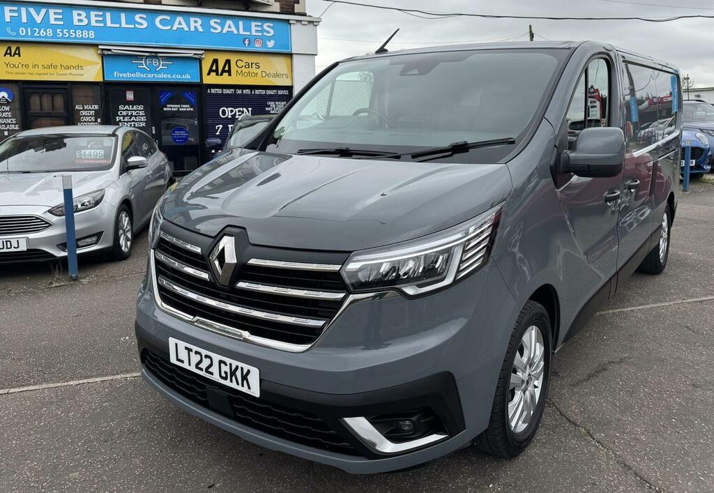 Renault Trafic Panel Van 2.0 Dci Blue Ll30 Sport L2 H1 Euro 6 S Grey