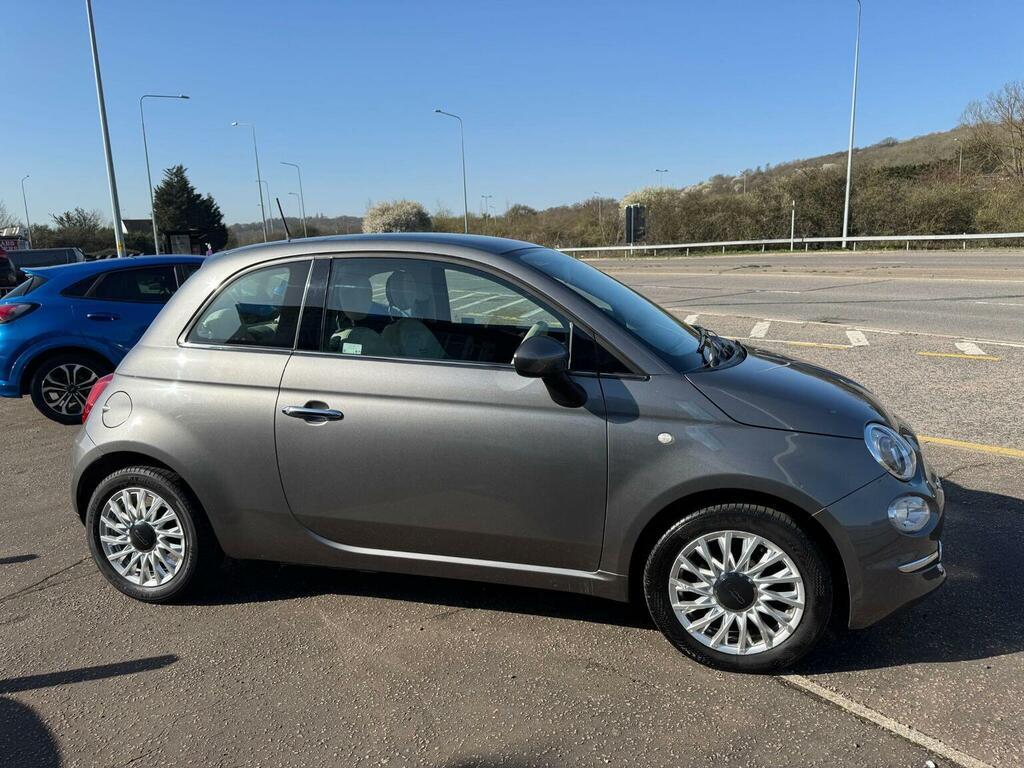 Fiat 500 Hatchback 1.2 Lounge Euro 6 Ss 201969 EX69XJK Grey #6
