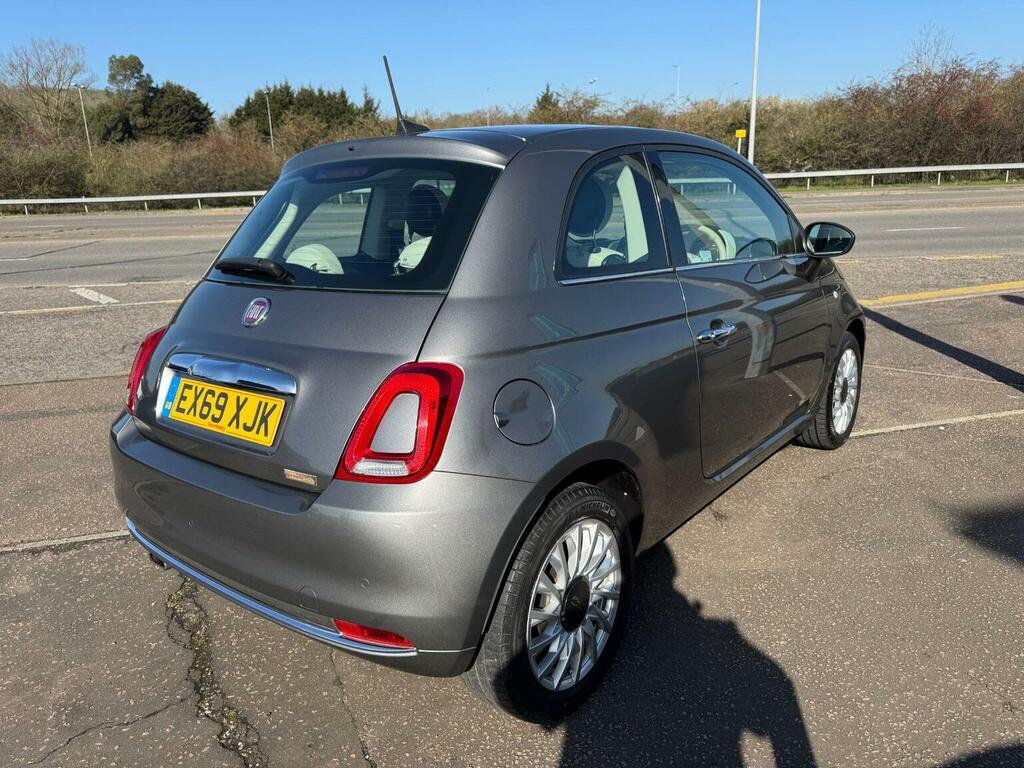 Fiat 500 Hatchback 1.2 Lounge Euro 6 Ss 201969 EX69XJK Grey #5