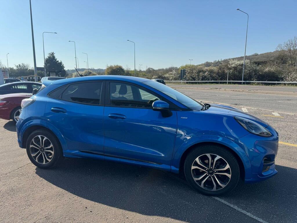 Ford Puma Suv 1.0T Ecoboost Mhev St-line Euro 6 Ss 2 GX70HHR Blue #6