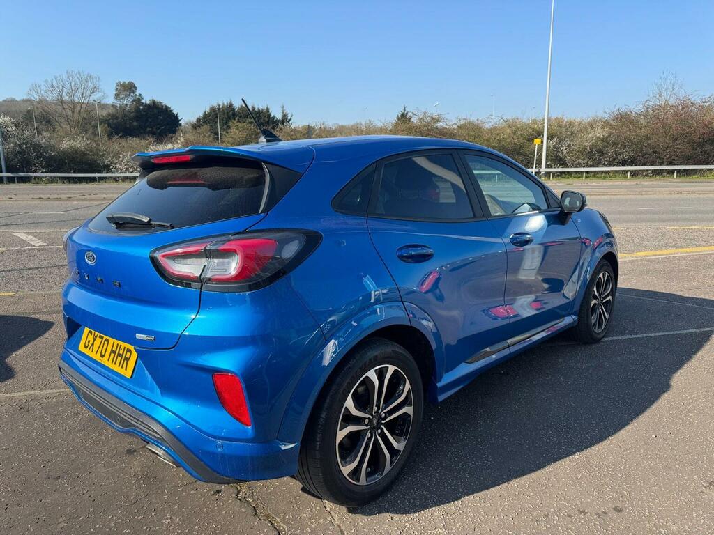 Ford Puma Suv 1.0T Ecoboost Mhev St-line Euro 6 Ss 2 GX70HHR Blue #5