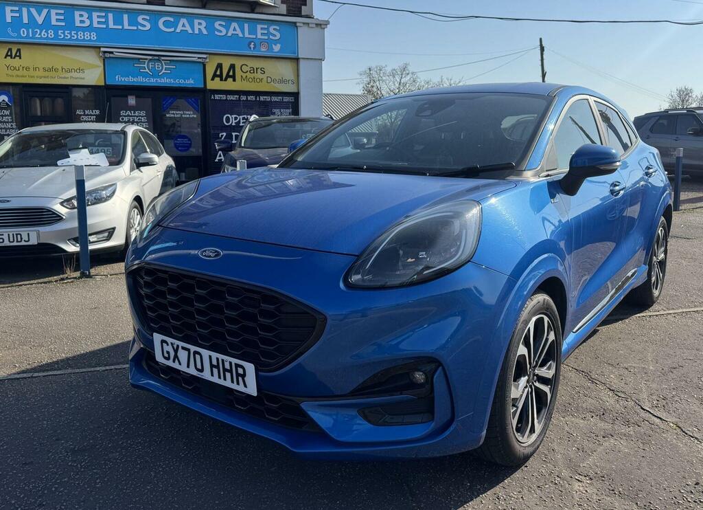 Ford Puma Suv 1.0T Ecoboost Mhev St-line Euro 6 Ss 2 Blue
