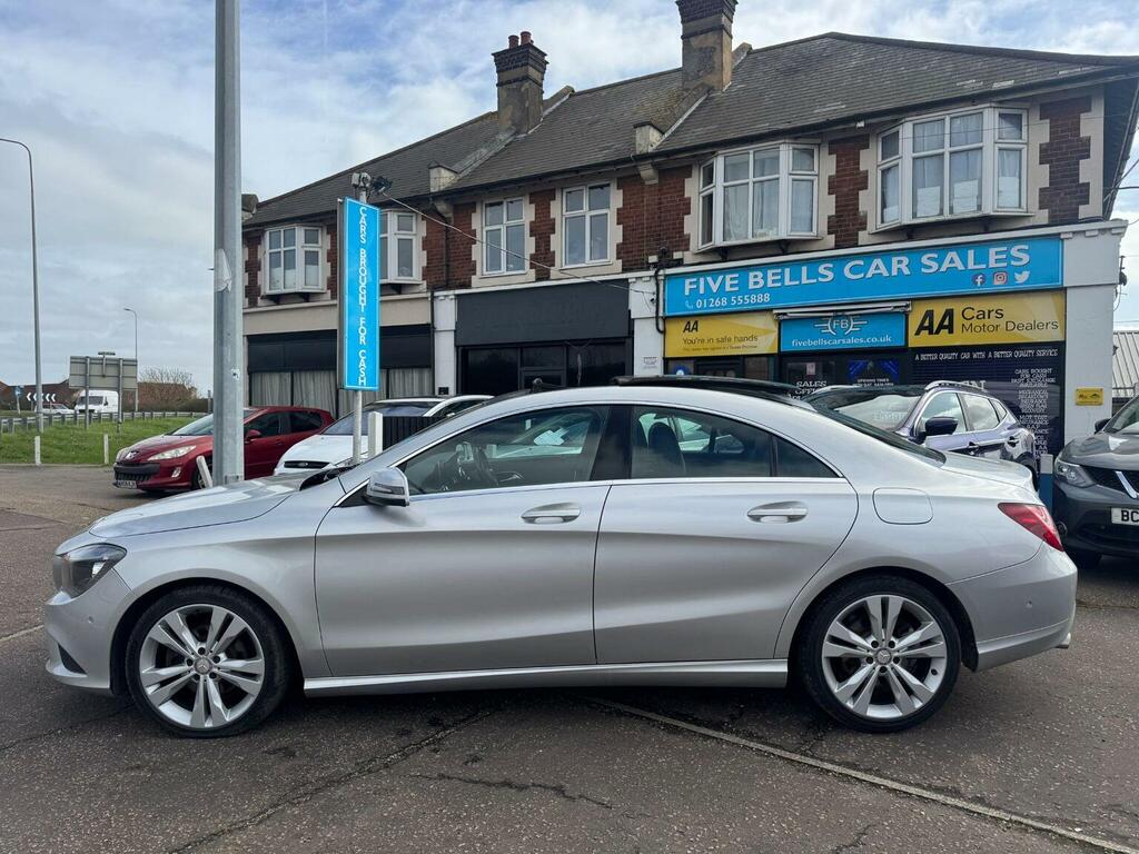 Mercedes-Benz CLA Class 1.6 Cla180 Sport Coupe Euro 6 Ss Silver #2