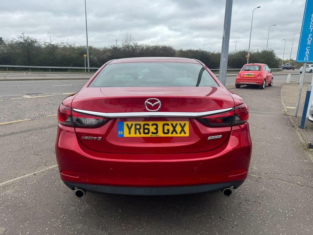 Mazda 6 Saloon 2.2 Skyactiv-d Sport Nav Euro 6 Ss Red #4