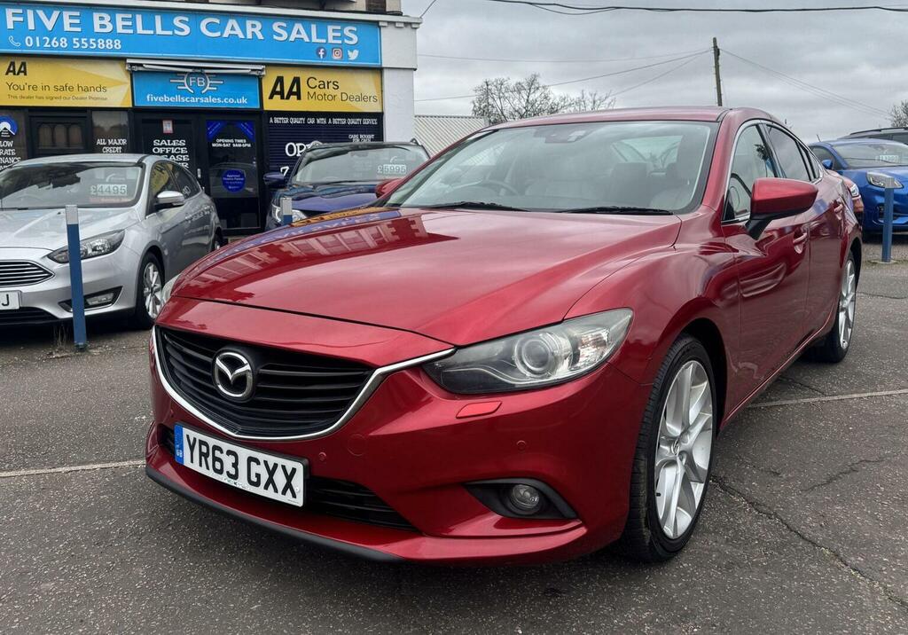 Mazda 6 Saloon 2.2 Skyactiv-d Sport Nav Euro 6 Ss Red