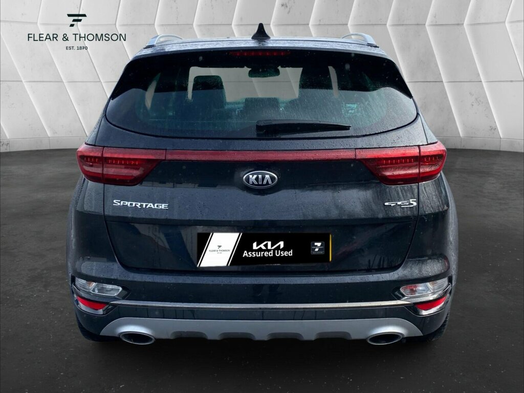 Kia Sportage 1.6 Crdi Mhev Gt-line S Dct Euro 6 Ss MM71KMY Black #4