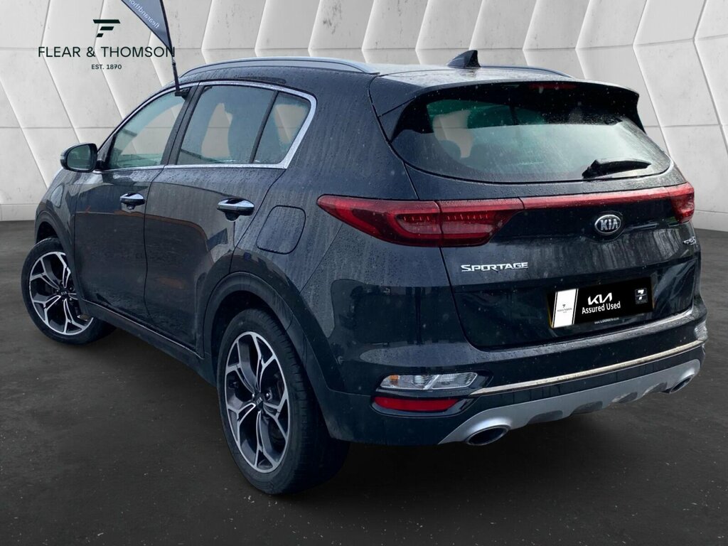 Kia Sportage 1.6 Crdi Mhev Gt-line S Dct Euro 6 Ss MM71KMY Black #3