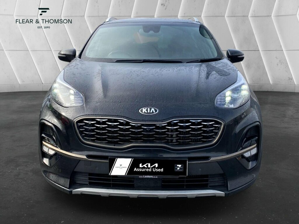 Kia Sportage 1.6 Crdi Mhev Gt-line S Dct Euro 6 Ss MM71KMY Black #2