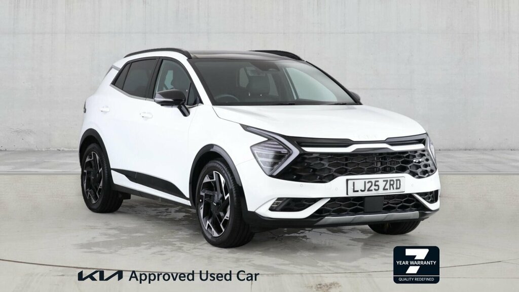 Kia Sportage 1.6 T-gdi Mhev Gt-line S Dct Euro 6 Ss LJ25ZRD White