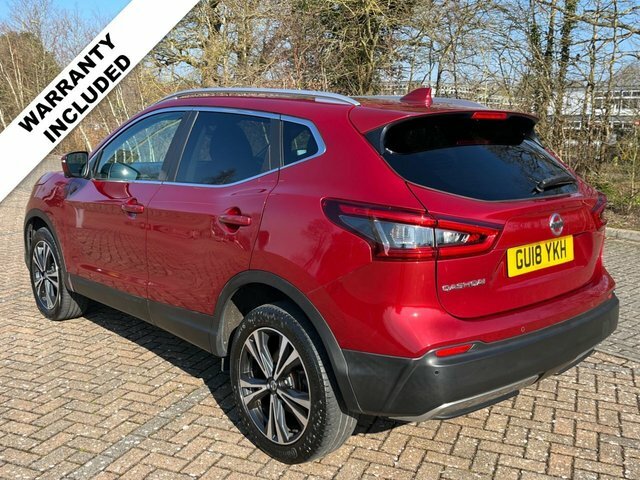 Nissan Qashqai 1.5 Dci N-connecta Suv GU18YKH Red #6