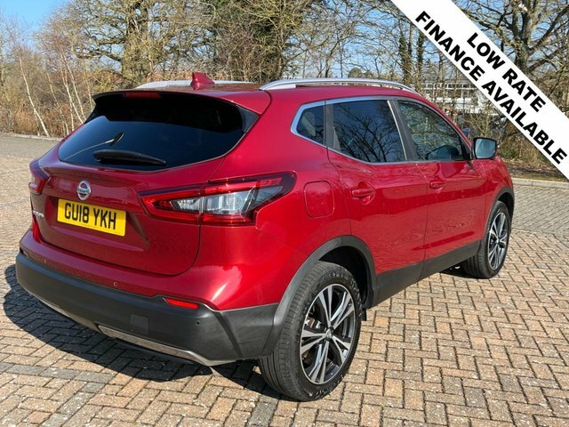 Nissan Qashqai 1.5 Dci N-connecta Suv GU18YKH Red #5