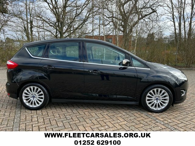 Ford C-Max 1.6 Tdci Titanium Mpv MA15UWN Black #4
