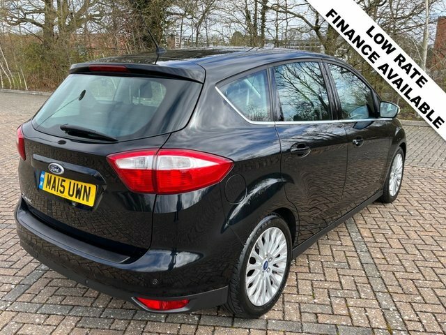 Ford C-Max 1.6 Tdci Titanium Mpv MA15UWN Black #6