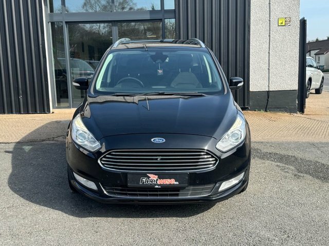 Ford Galaxy 2.0 Tdci Titanium Mpv Powershift Euro 6 VUI6555 Black #2