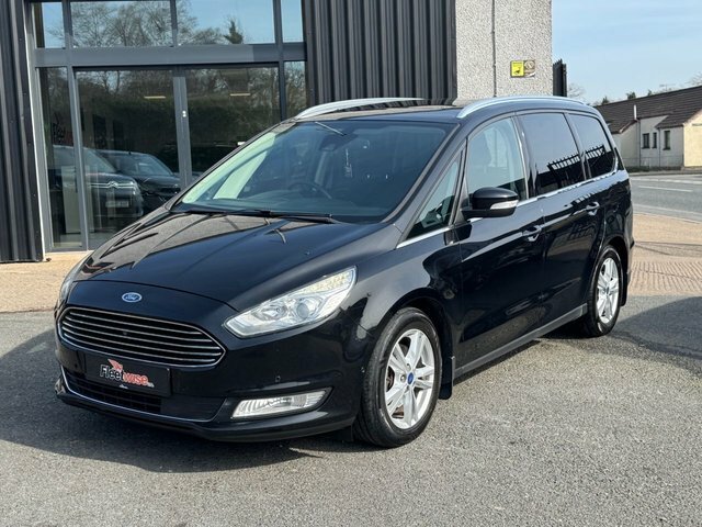 Ford Galaxy 2.0 Tdci Titanium Mpv Powershift Euro 6 VUI6555 Black #3