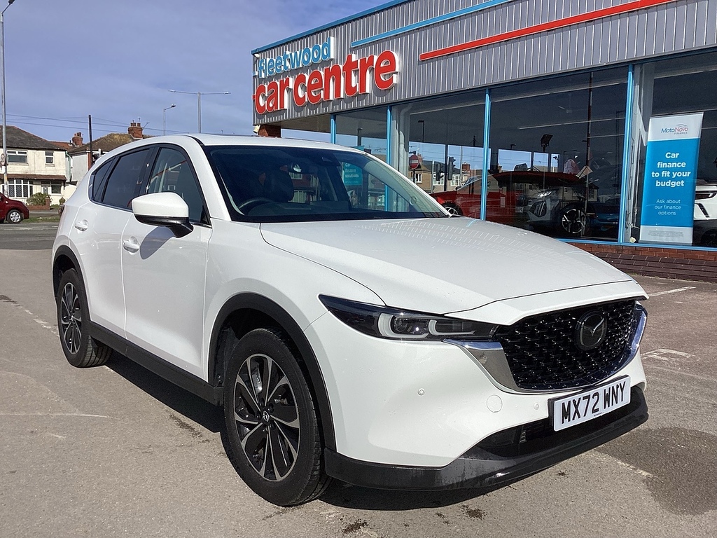 Mazda CX-5 Skyactiv-d Sport Edition White