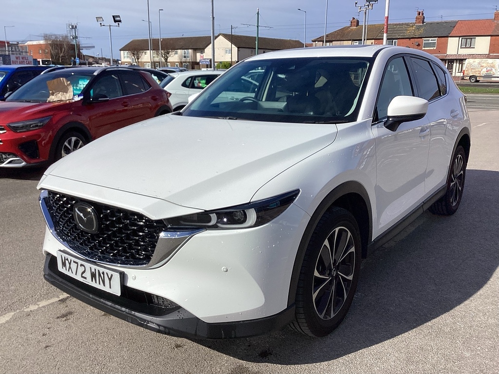 Mazda CX-5 Skyactiv-d Sport Edition MX72WNY White #5