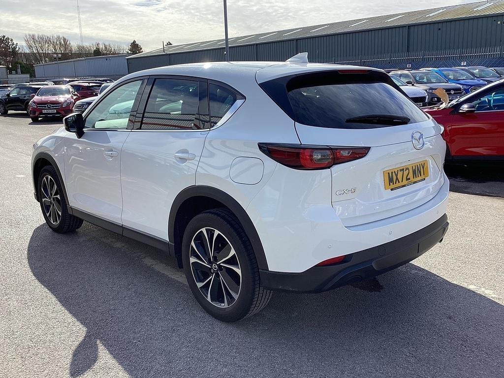 Mazda CX-5 Skyactiv-d Sport Edition MX72WNY White #2