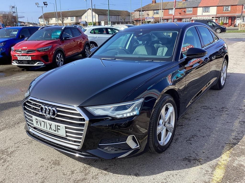 Audi A6 Saloon Tfsi Sport Black #5
