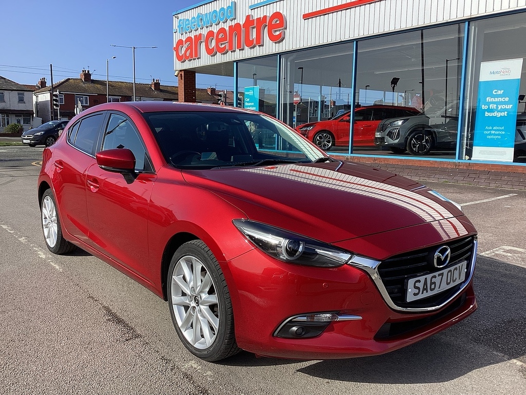 Mazda 3 Skyactiv-g Sport Nav Red