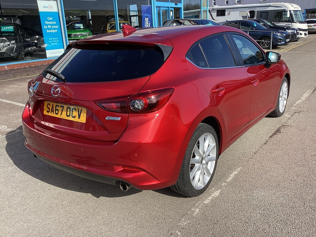 Mazda 3 Skyactiv-g Sport Nav SA67OCV Red #4