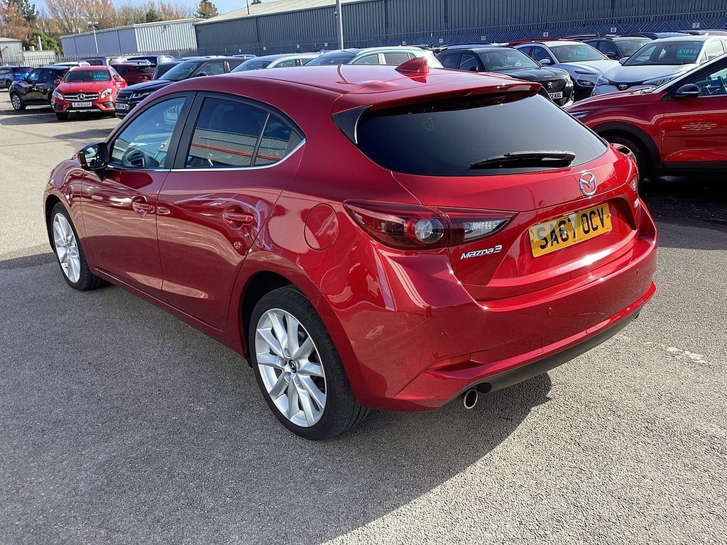Mazda 3 Skyactiv-g Sport Nav SA67OCV Red #2