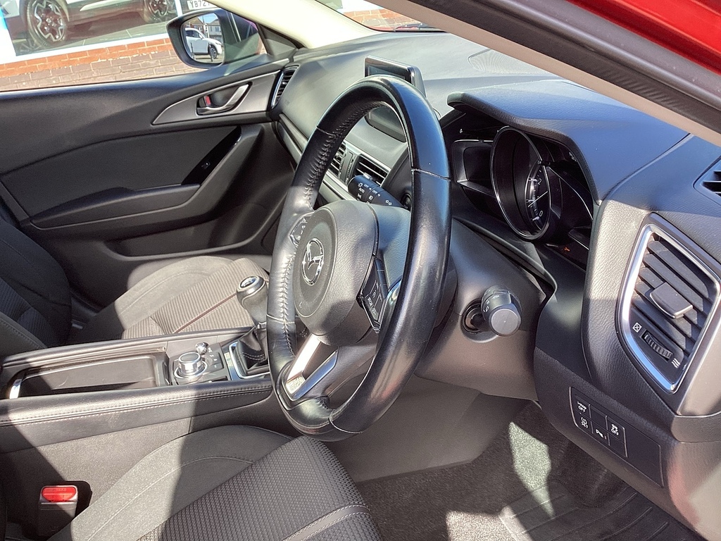 Mazda 3 Skyactiv-g Sport Nav SA67OCV Red #6