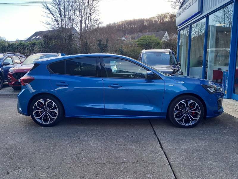 Ford Focus 1.0 Ecoboost Hybrid Mhev 155 St-line X - 20 GJ23NPU Blue #5