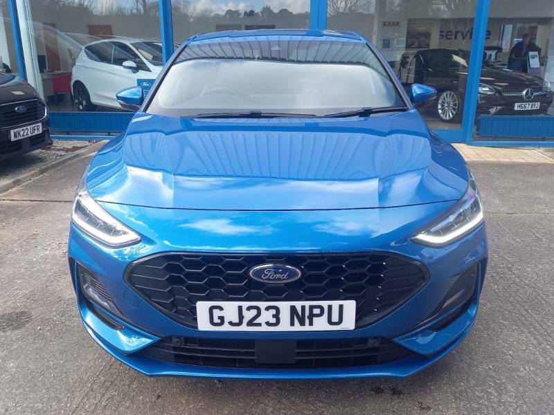 Ford Focus 1.0 Ecoboost Hybrid Mhev 155 St-line X - 20 GJ23NPU Blue #3