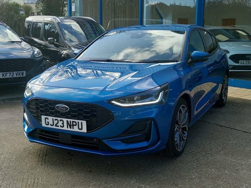 Ford Focus 1.0 Ecoboost Hybrid Mhev 155 St-line X - 20 GJ23NPU Blue #2