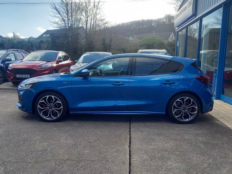 Ford Focus 1.0 Ecoboost Hybrid Mhev 155 St-line X - 20 GJ23NPU Blue #4