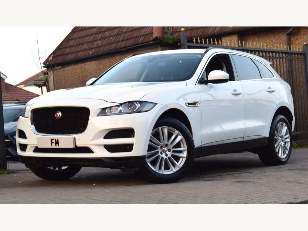 Jaguar F-Pace 2.0 D180 Portfolio Awd Euro 6 S S  White #3