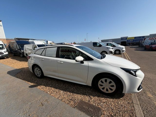 Toyota Corolla Vvt-h Car Derived Van YF73OVS White #2