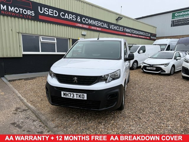 Peugeot Partner Bluehdi 1000 Professional Premium White