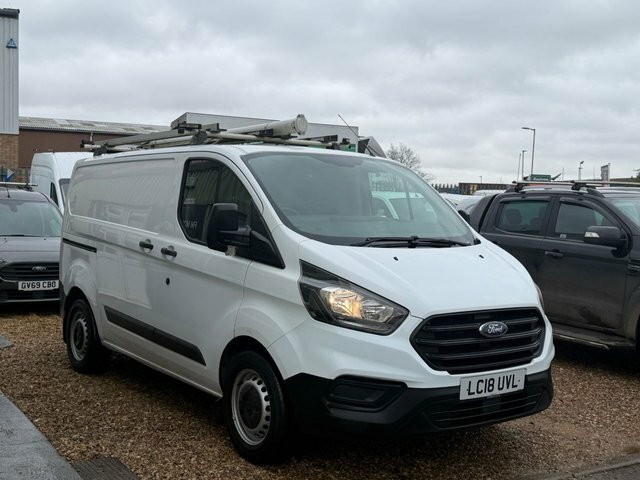 Ford Transit Custom 320 Ecoblue Panel Van LC18UVL White #4