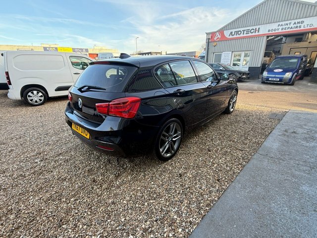 BMW 1 Series 118D M Sport Hatchback Black
