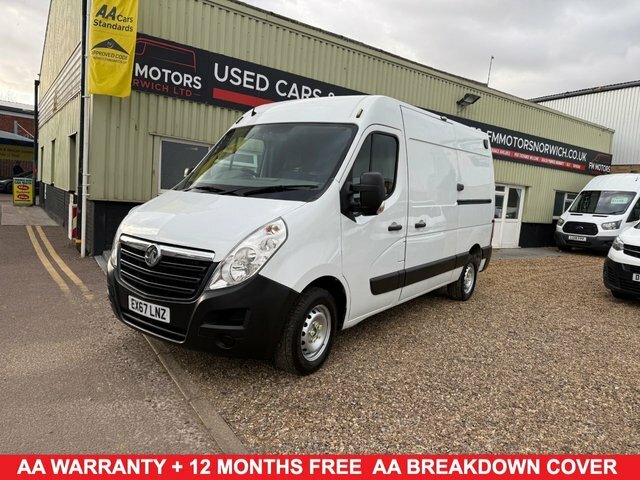 Vauxhall Movano Cdti 3500 Biturbo Panel White