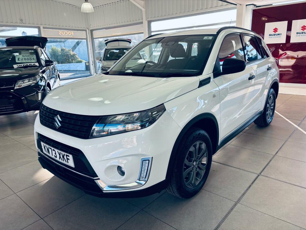 Suzuki Vitara 1.4 Boosterjet Mhev Go Euro 6 Ss KW73XKF White #2