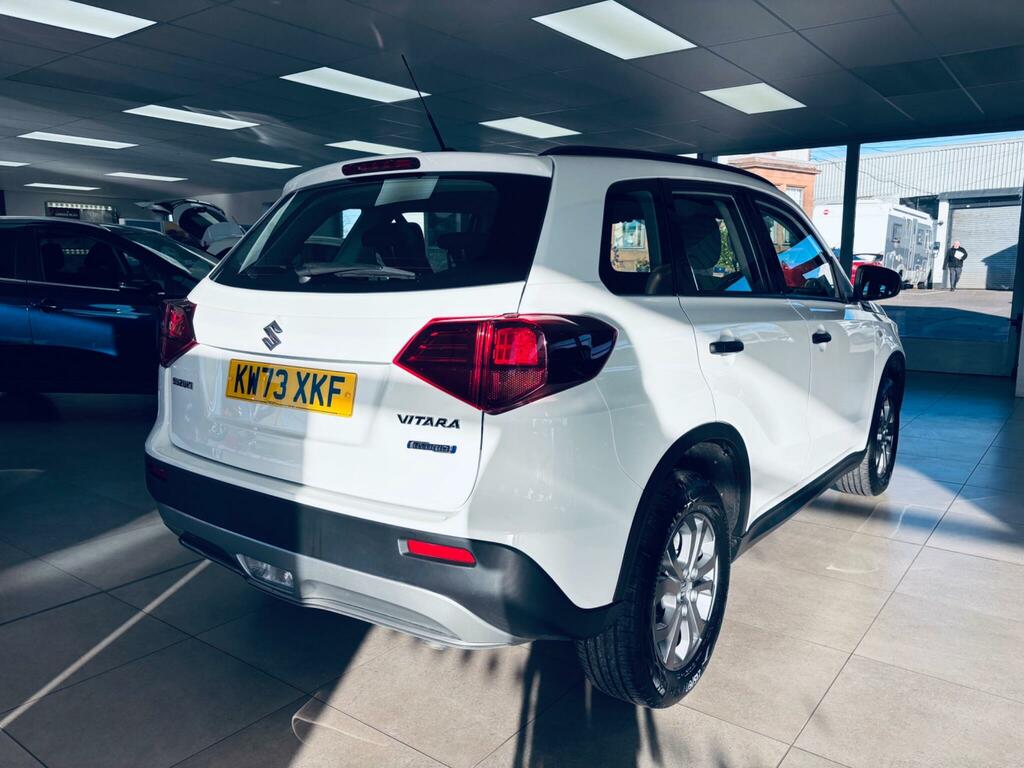 Suzuki Vitara 1.4 Boosterjet Mhev Go Euro 6 Ss KW73XKF White #5