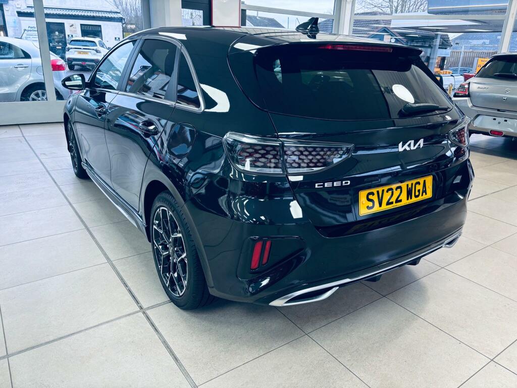 Kia Ceed 1.5 T-gdi Gt-line Euro 6 Ss SV22WGA Black #4